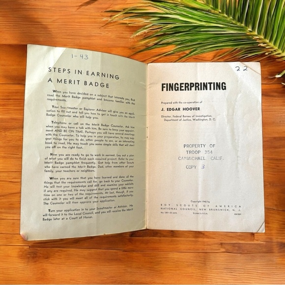 VINTAGE 1950s Boy Scouts of America Booklets 8 Book Bundle Retro / Estate Sale - Picture 11 of 16